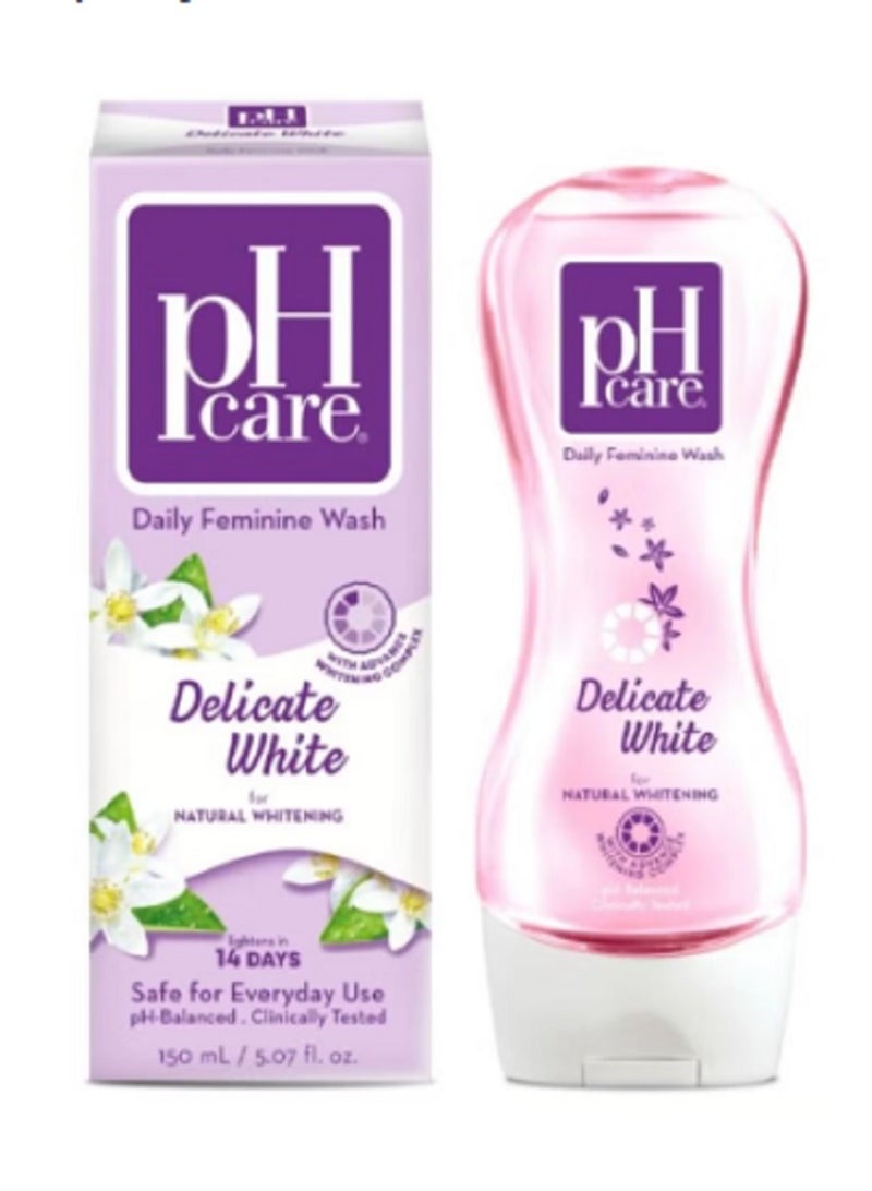 بي إتش كير غسول يومي للمنطقة الحميمة من بي اتش كير أبيض رقيق مع فروتي فريش للتبييض الطبيعي - 150 مل - Image 1