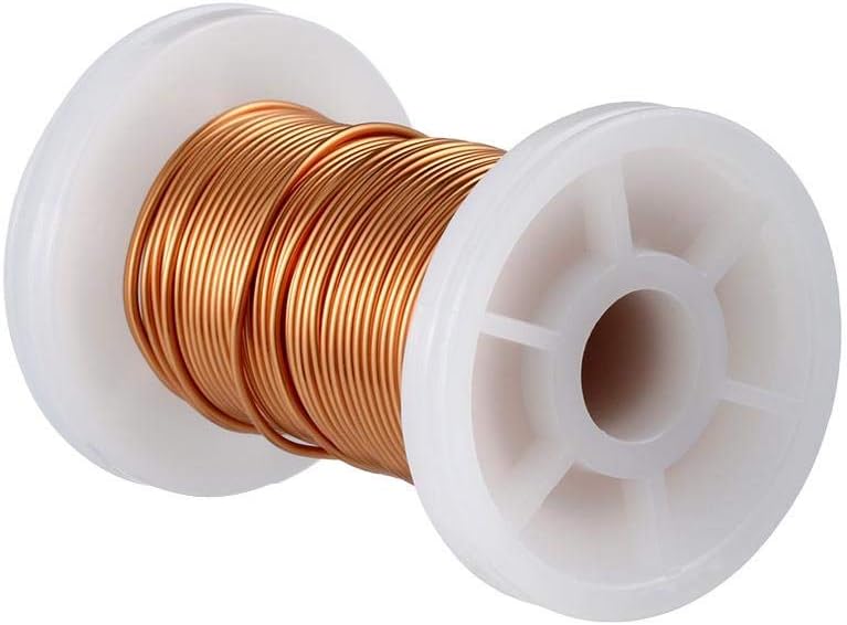 BNTECHGO 20 AWG Magnet Wire - Enameled Copper Wire - Enameled Magnet Winding Wire - 2 oz - 0.0315" Diameter 1 Spool Coil Natural Temperature Rating 155℃ Widely Used for Transformers Inductors - Image 1