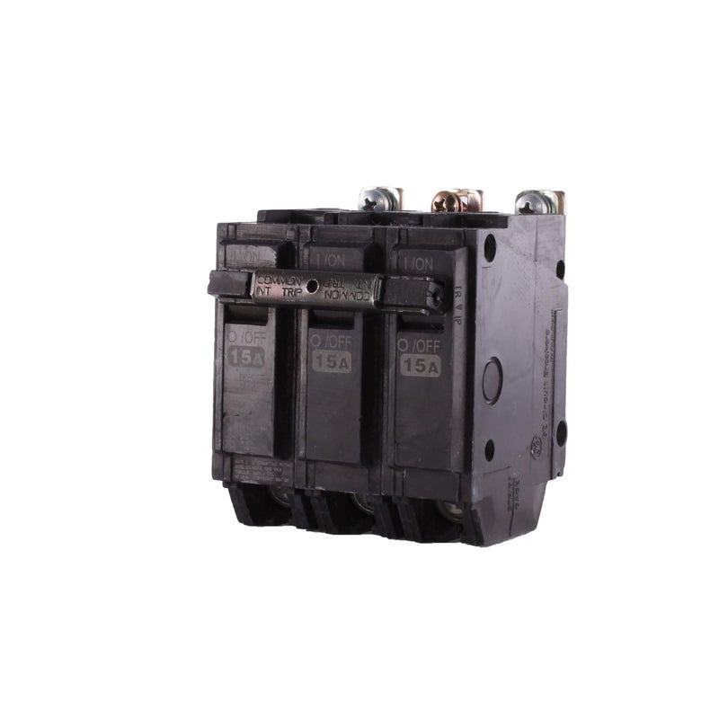 GE THQB32015 3P 15A 240V BoltON CB