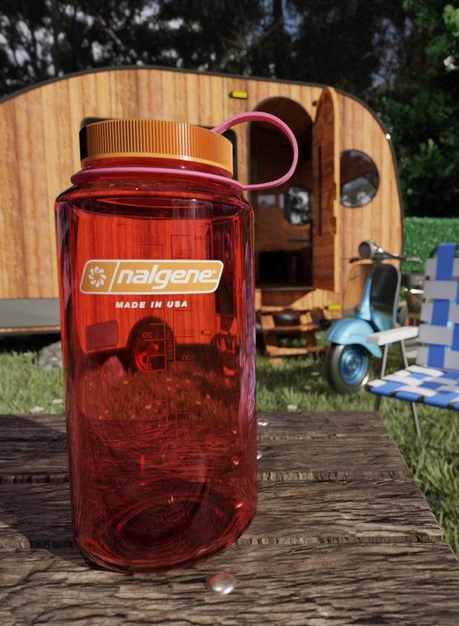 Nalgene 32oz WM Flamingo Pink Sustain - Image 3