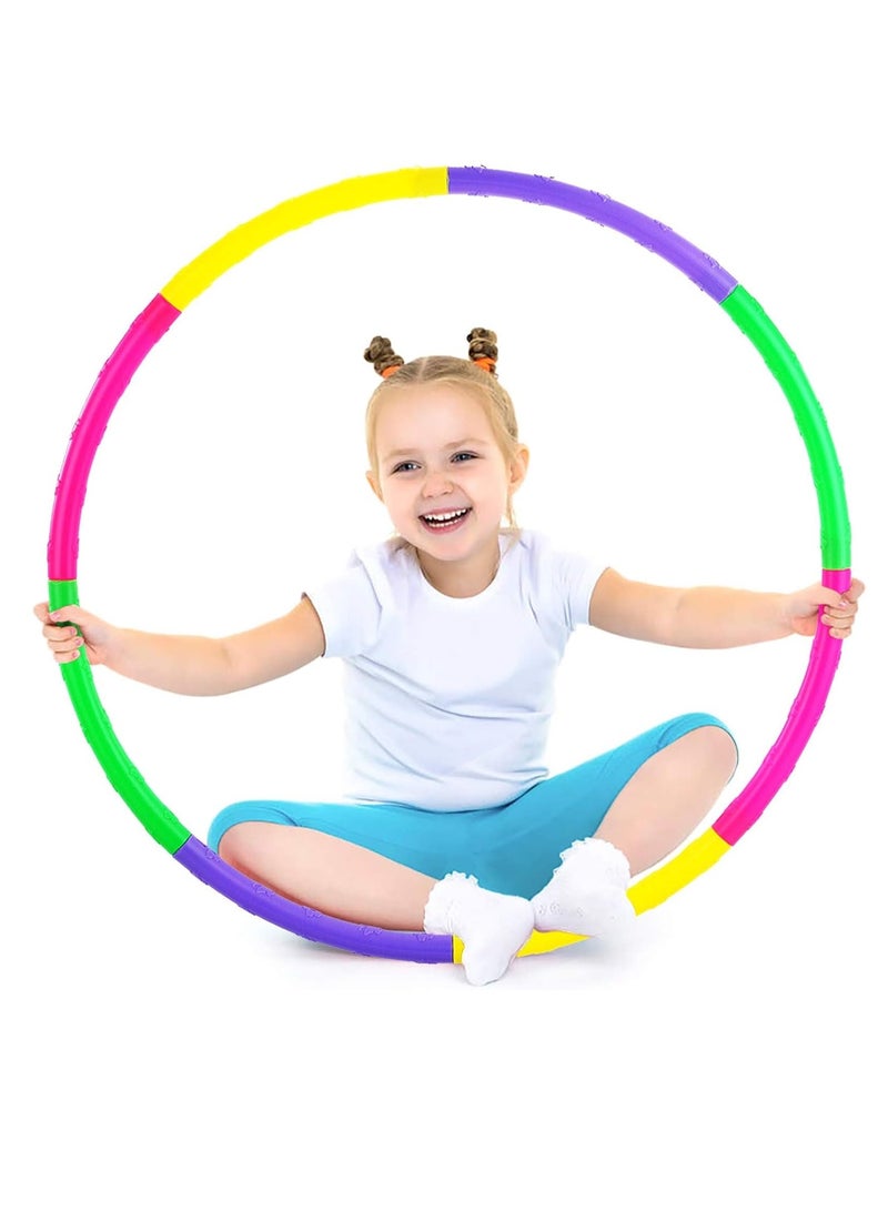 NYVIO hula ring hoops ring for excercise hoola hoop for kids detachable exercise children hoopa for sports & playing"  Sort - Image 1