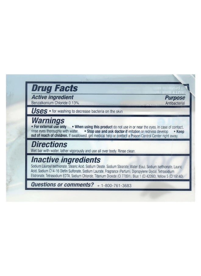 Dove Dove, Antibacterial Care Beauty Bar Soap, 4 Bars, 3.75 oz (106 g) Each  - Image 3