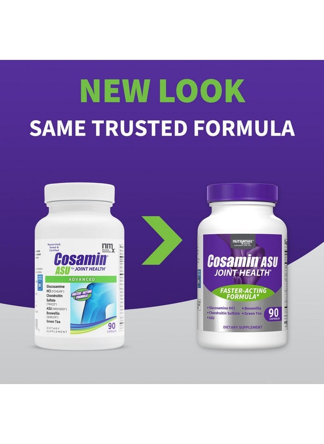 Nutramax Laboratories Cosamin ASU Joint Health Supplement - Advanced, Faster-Acting Formula, 90 Capsules  - Image 3