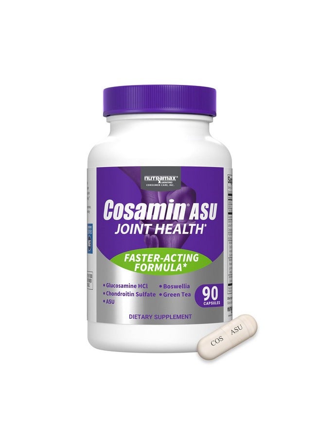 Nutramax Laboratories Cosamin ASU Joint Health Supplement - Advanced, Faster-Acting Formula, 90 Capsules  - Image 1