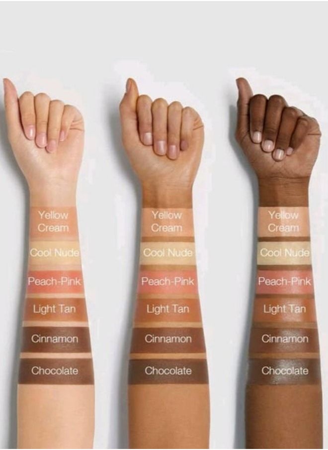 SHEGLAM - SHEGLAM Stereo Face Six - French Girl 6-Color Cream Contour Palette Highly Pigmented Non-Fading Long Lasting Multi-Use Bronzer Sculpting Facial Highlighter - Image 1