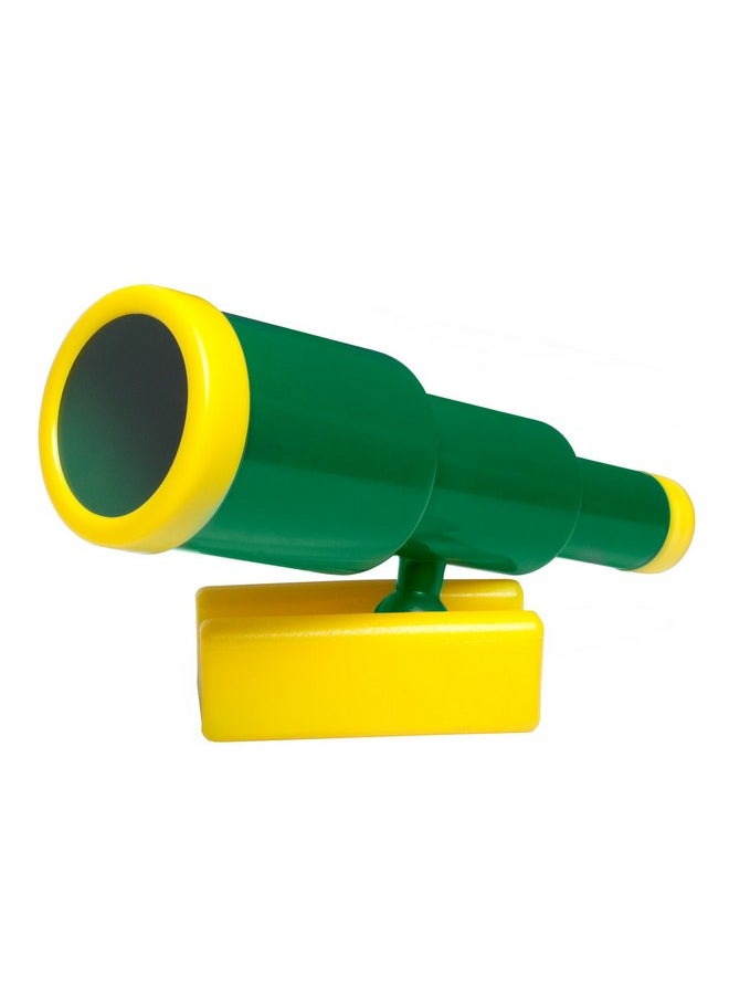 Barcaloo - Kids Playset Telescope - Outdoor Backyard Playground Accessories For Kids Outdoors, Pirate Telescope For Swingset, Jungle Gym Accessories, Treehouse, Playset Accessories - Image 1
