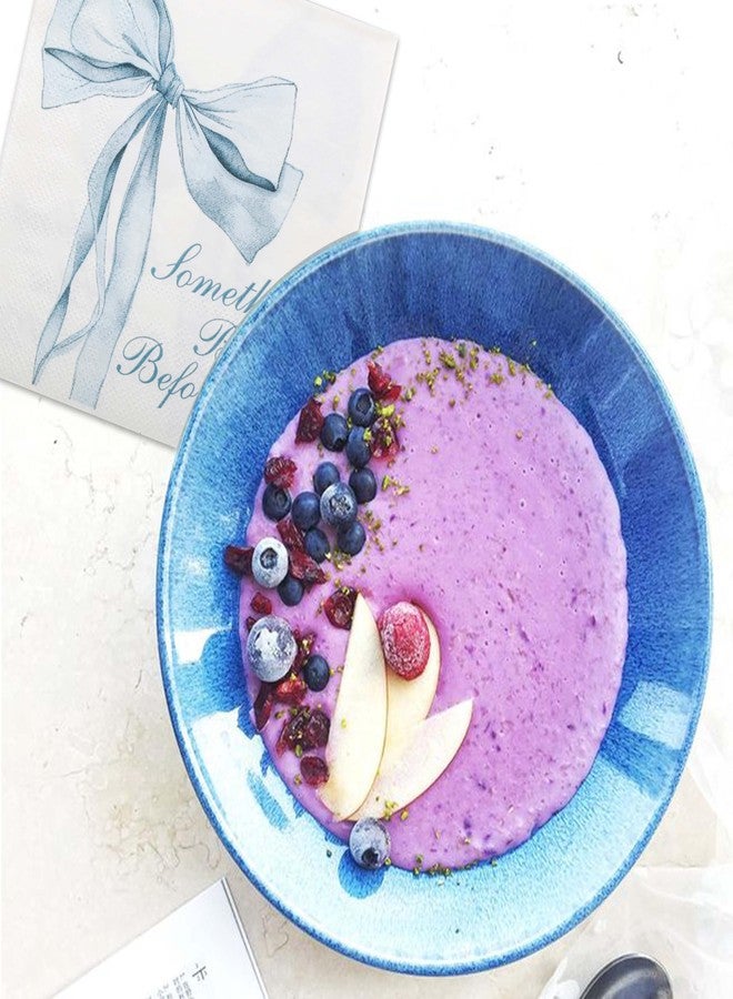 Pandecor 50 Pack of Something Blue Before I Do Cocktail Napkins for Bathroom Bridal Shower Bachelorette Party Table Supplies - Image 4