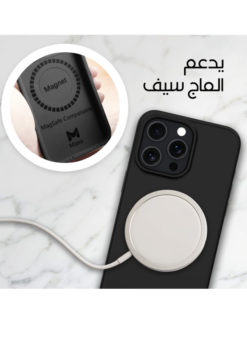 ماس كفر ماس ايفون 14برو ماكس إنڤينيت ماج سيف 6 في 1أسود - Image 3