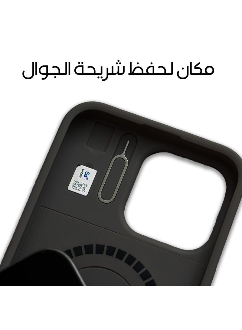 ماس كفر ماس ايفون 14برو ماكس إنڤينيت ماج سيف 6 في 1أسود - Image 5