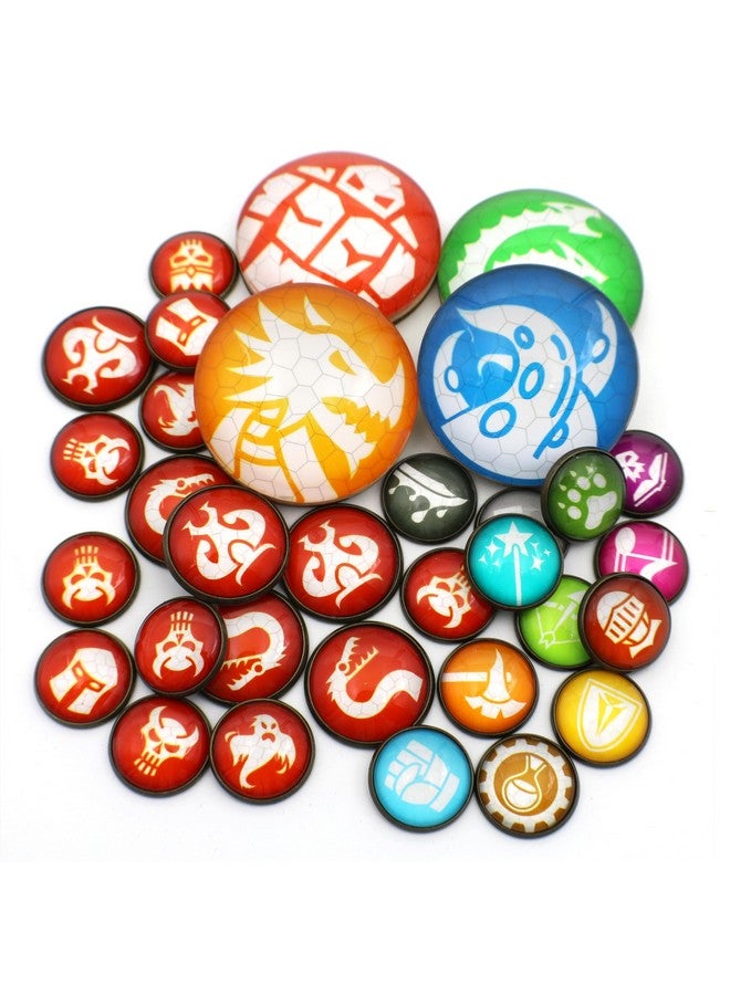 Dahan Dice D&D and TRPG Token Set for Dungeons and Dragons (Full Set) - Image 1