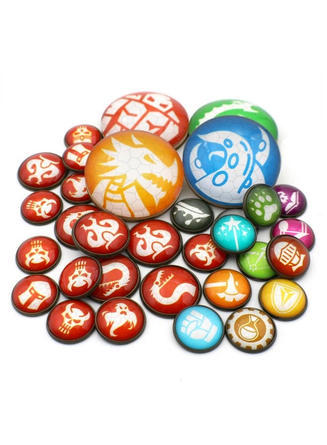 Dahan Dice D&D and TRPG Token Set for Dungeons and Dragons (Full Set) - Image 2