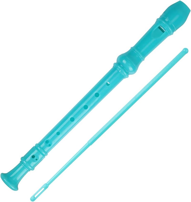 ايستي جولد سوبرانو ريكوردر ديسكانت فلاتا ريكوردر 8 ثقوب ABS كلارينيت أسلوب ألماني فلوت تريبل مفتاح C للأطفال مع تعليمات الرسم البياني وعصا التنظيف وحقيبة خضراء - Image 1