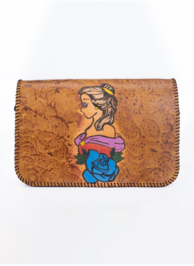 Sheer - Fashionable Leather Crossbody Bag - Image 1