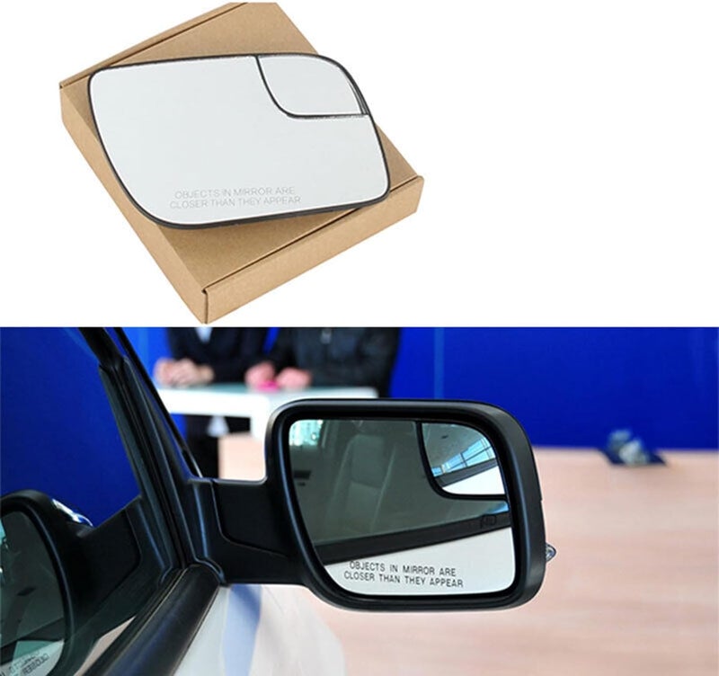 MUTUSAISI Right Passenger Side Heated Mirror Glass for Ford Explorer - Image 1