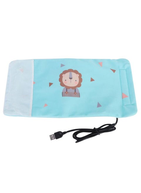 Portable USB Baby Bottle Warmer Constant Temperature Infant Feeding Bottle WarmerGreen Without Switches