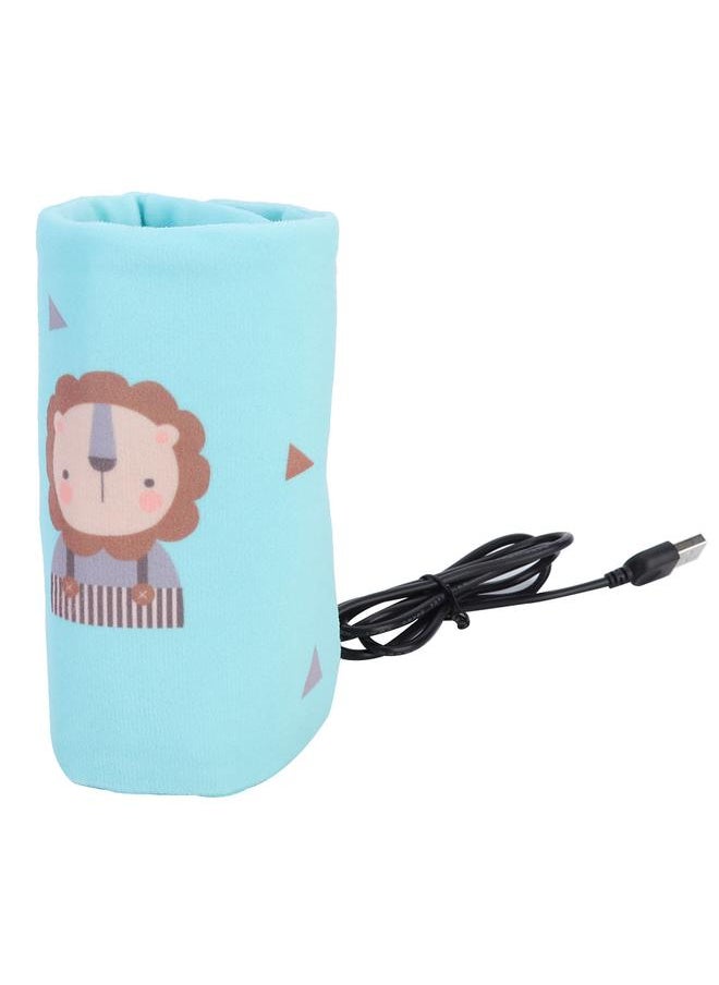Thoraya - Portable USB Baby Bottle Warmer Constant Temperature Infant Feeding Bottle WarmerGreen Without Switches - Image 1