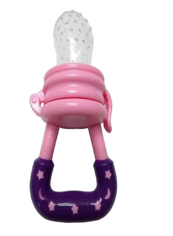 Lappu Baby Rice Paste Milk Cereal Bottle Food Feeder & Baby Fruit Nibbler (Pink) - Image 5