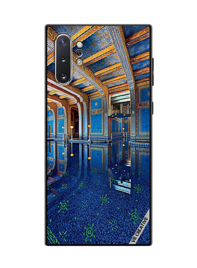 VR CREATIVE Protective Case Cover For Samsung Galaxy Note10 Plus 5G Hearst Castle Design Multicolour - Image 1