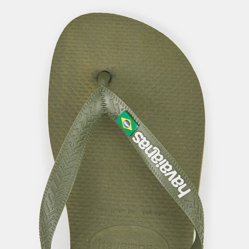 havaianas Brasil Logo Flip Flops