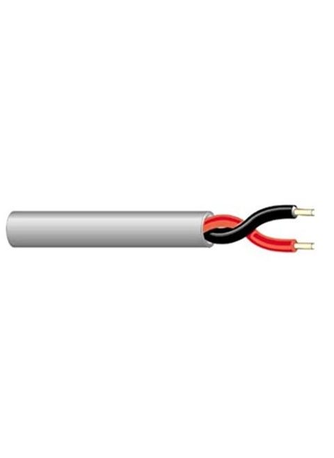 Multi Strand 2 Core 22 Awg Stranded Bare Copper Conductors Unshielded With An Overall Jacket 305 Meter Per Roll