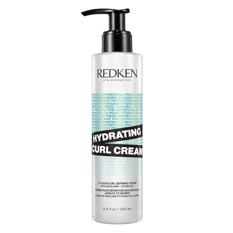 REDKEN كريم تجعيد مرطب من REDKEN 72 ساعة تعريف التجعيد حماية من الحرارة حتى 450 درجة فهرنهايت خالي من السيليكون خالي من البارابين - Image 1