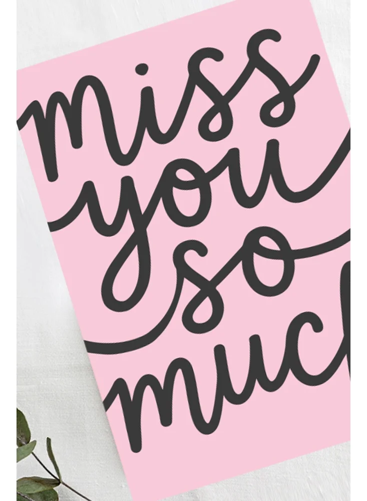 شير ذا لوف  بطاقة معايدة "أفتقدك كثيرًا" - بطاقة "أفكر فيك" للصديق، الشريك، الزوج، الزوجة، الحبيب، الصديقة، العلاقات طويلة المدى، التعاطف، الوداع، الحب والدعم