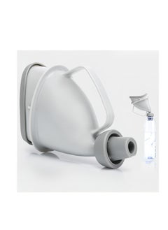 Excefore Unisex Urination Device, Travel Emergency Toilet, Urinal Device with Tube and Handle, Travel Pee Bottle for Men and Women, Urinal Pee Funnel, Women Pee Cup Stand Up for Outdoor, Camping, Patient  - Image 1