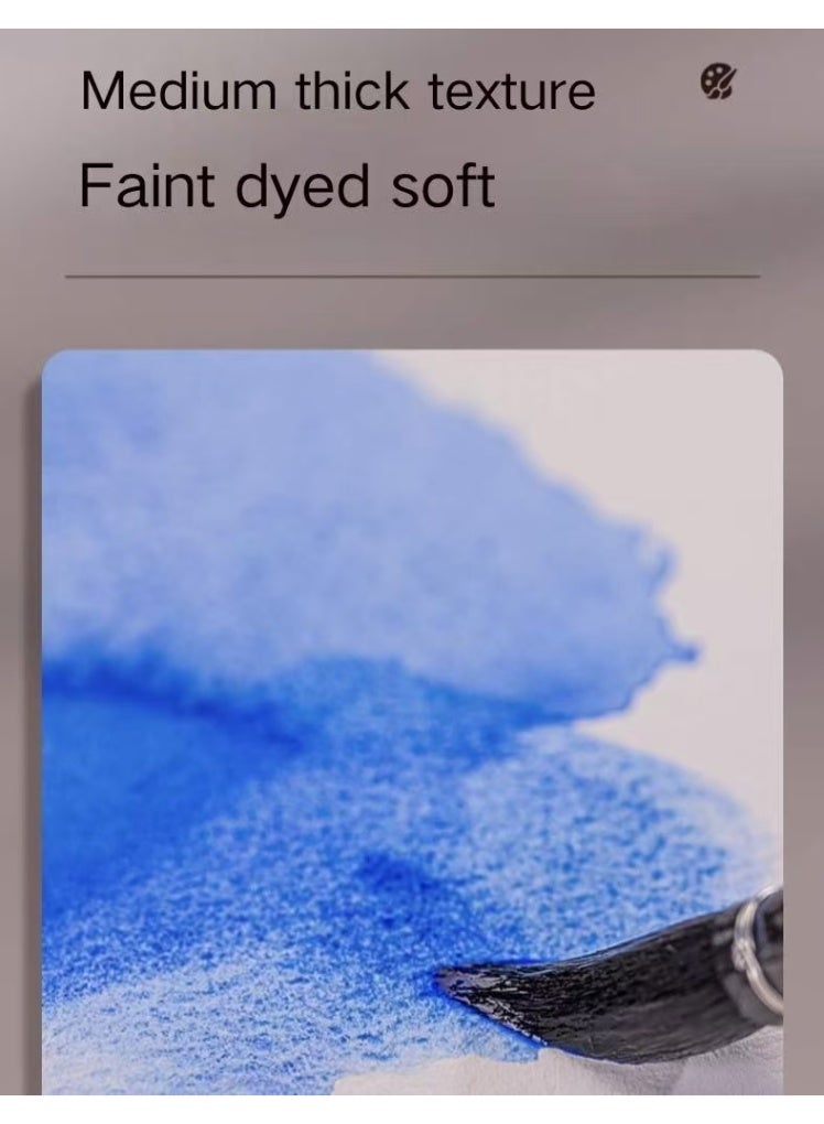  طائرة ورقية ورق ألوان مائية مقاس A5 مصنوع يدويا من القطن بنسبة 100% بحواف 300 غرام لكل متر مربع، صديق للبيئة ومستدام للخط وبطاقات التهنئة والدعوات والقرطاسية والزفاف وصناعة الطباعة (20 ورقة) - Image 4