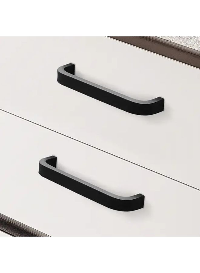 10 Pack Black Aluminum Cabinet Handles With 160 Hole Spacing - Image 2
