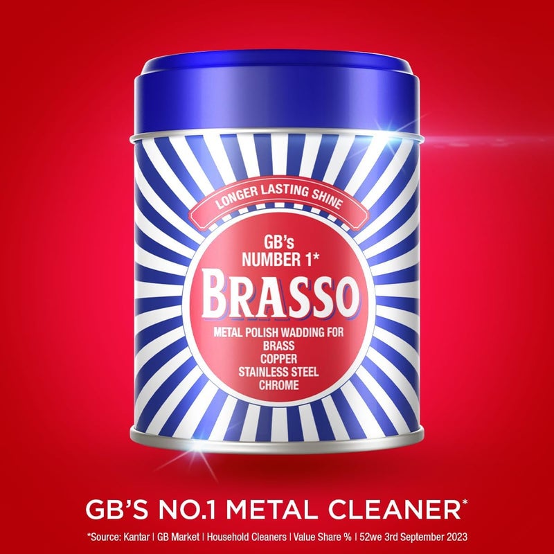 Brasso Metal Polish Wadding 75g - Image 2