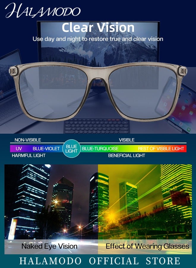 HALAMODO Unisex Sunglasses Polarized UV400 Protection to Reduce Glare Driving Eyewear Lightweight Sun Glasses for Driving Fishing Hiking Golf Everyday Use - Image 5