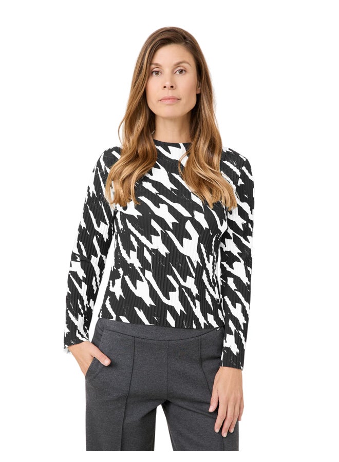 GERRY WEBER Pleated Long Sleeve T-Shirt  - Image 1