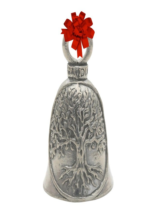 Guardian Bell Tree of Life Good Luck Bells w/Keyring & Black Velvet Gift Bag | Motorcycle Bell | Hiking Bear Warning | Lead-Free Pewter | Made in USA - Image 1