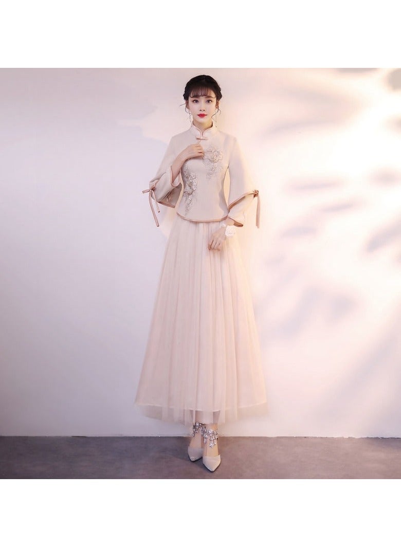 KUYING New Fashionable and Elegant Bridesmaid Dress  - Image 1