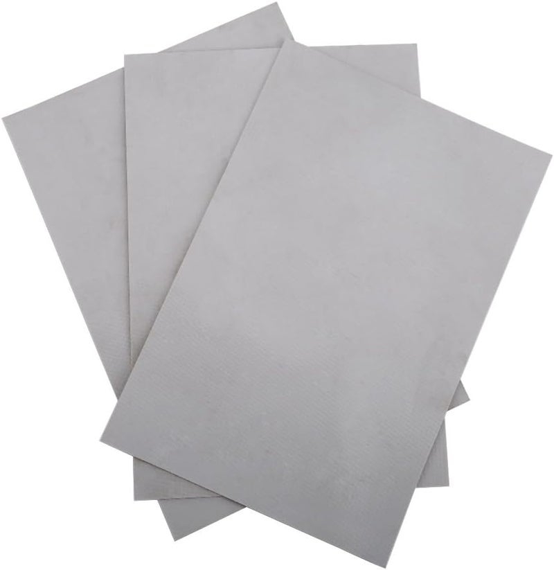 comfrt Inflatable Boat Repair Kit, Practical PVC Repair Patches Kit Set Accessory for Inflatable Raft Boat Canoe Kayak(3pcs)(Gray) - Image 1
