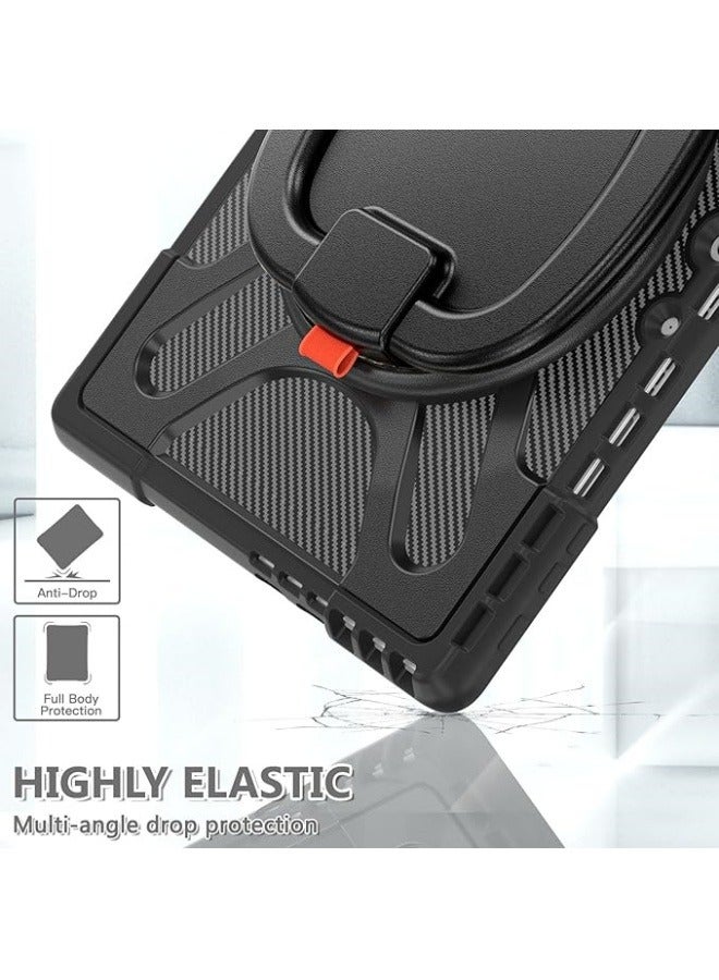Full-Body Shockproof Kickstand Rugged Case Compatible with Microsoft Surface Pro 11 (2024) 13-inch Compatible with Type Cover Keyboard for Surface Pro 11 - Image 4