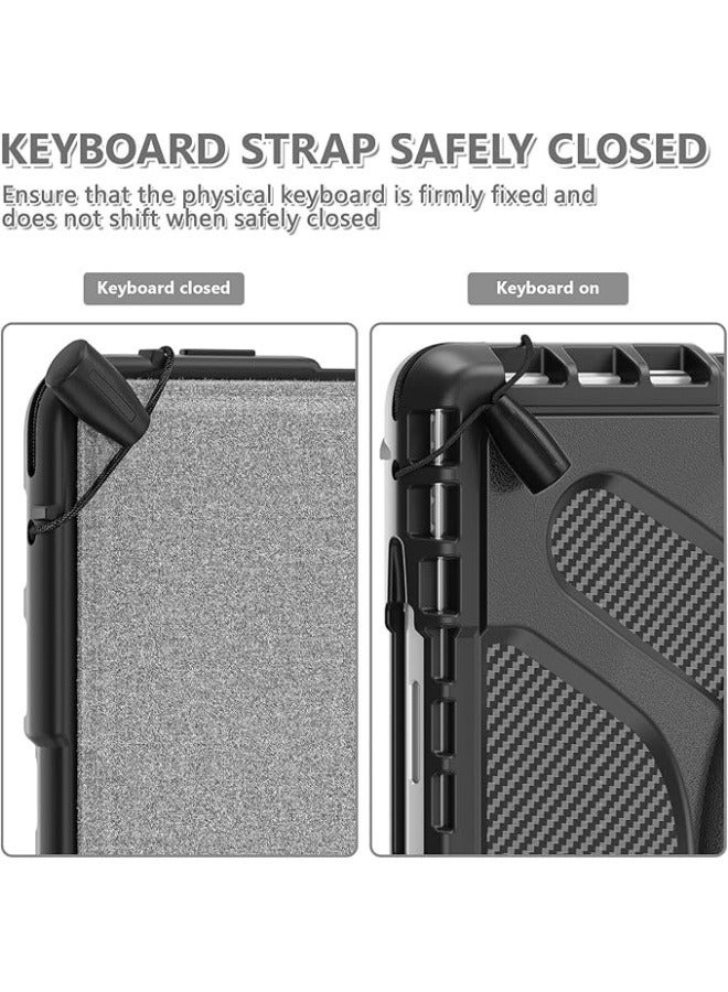 Full-Body Shockproof Kickstand Rugged Case Compatible with Microsoft Surface Pro 11 (2024) 13-inch Compatible with Type Cover Keyboard for Surface Pro 11 - Image 3