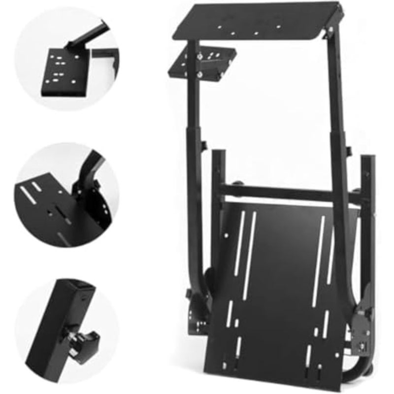 Height Adjustable Racing Wheel Stand for Logitech G25/G27/G29/G920 - Steering Wheel and Pedals Not Included - Image 3