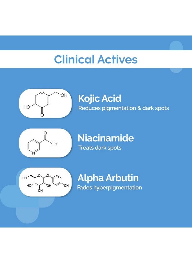 THE derma Co 1% Kojic Acid Face Wash I With Niacinamide & Alpha Arbutin I Reduces Dark Spots & Pigmentation I Cleanses & Brightens Skin I Non-Drying Formula I For All Skin Types - 150 Ml  - Image 5