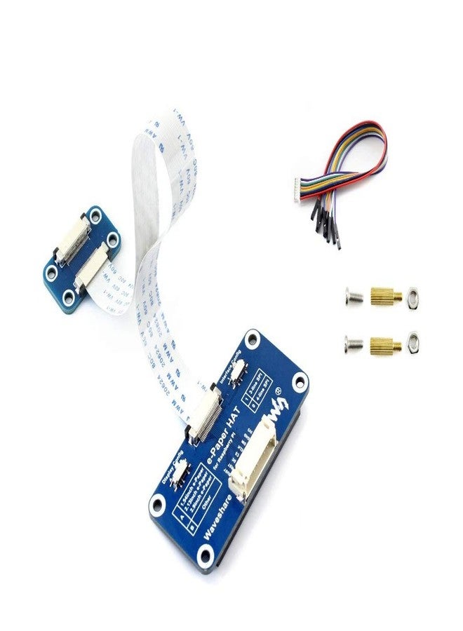 waveshare Universal e-Paper Driver HAT Board Supports Various SPI Interface e-ink Raw Display Panels Compatible with Raspberry Pi 3B+/3B/2B/Zero/Zero W - Image 1