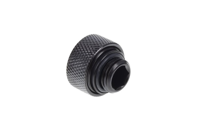 Alphacool 17377 Eiszapfen 13mm HardTube Compression Fitting G1/4 - knurled - deep Black Sixpack Water Cooling Fittings - Image 3