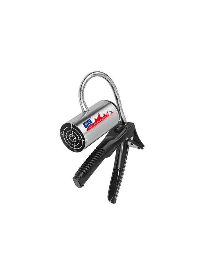 DPT نفاخ هواء للاشتعال، نفاخ هواء يدوي، فضي - Image 2