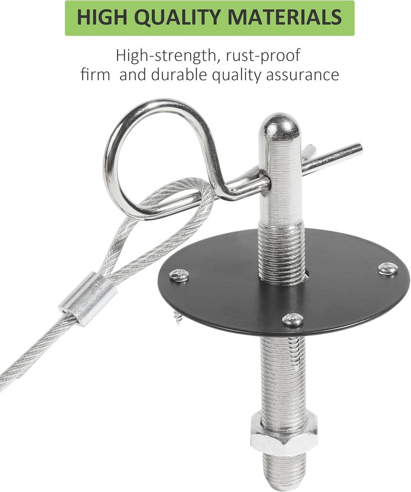 RACOONA Stainless Steel Hood Pin Kit - Image 3