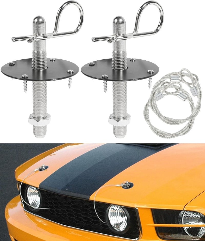 RACOONA Stainless Steel Hood Pin Kit - Image 1