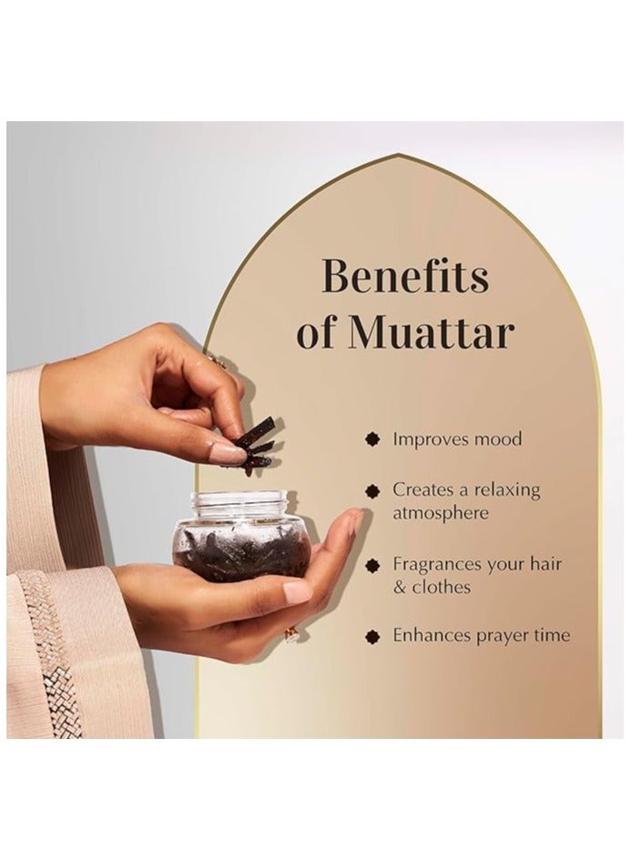 دخني عود يا عيني معطر بخور من دخني | 1 عبوة × 40 جرام | بخور عربي | رقائق خشبية عطرية | مزيج منعش من العود والخشب | مثالي لوقت الصلاة | هدية مثالية لرمضان وعيد الفطر - Image 5