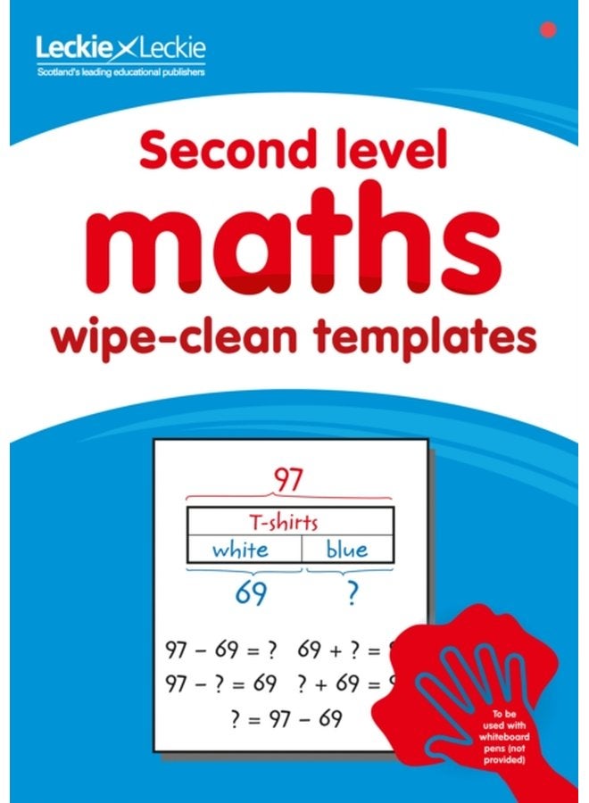 Second Level Wipe Clean Maths Templates for CfE Primary Maths Save Time and Money with Primary Maths Templates - Paperback