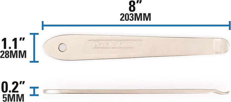 Park Tool TL-5 Heavy-Duty Steel Tyre Lever Set - Durable and Efficient for Tough Tire Removals - Image 4