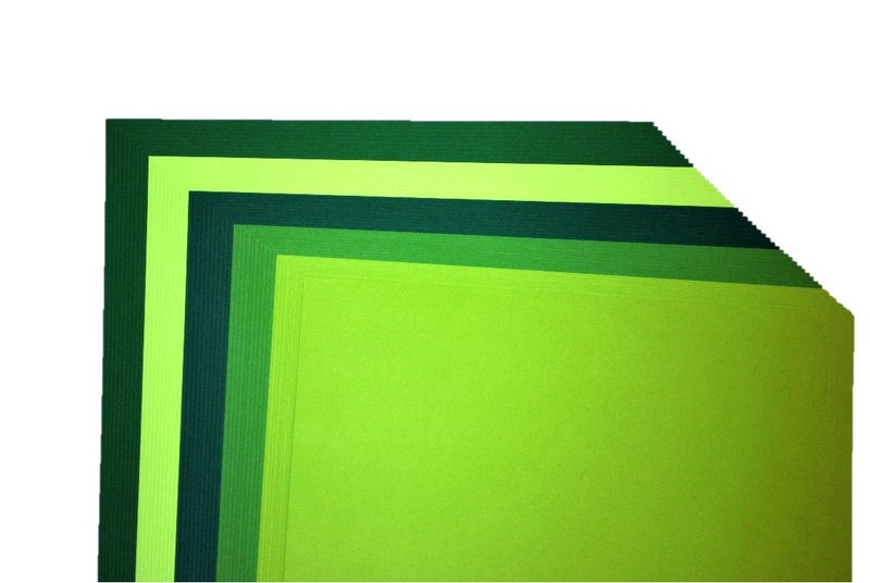 Recollections 50 Sheets Feathered Greens 8.5” x 11” Cardstock Paper by Recollections - Acid and Lignin Free Paper for Scrapbooks, Arts & Crafts - 1 Pack - Image 3