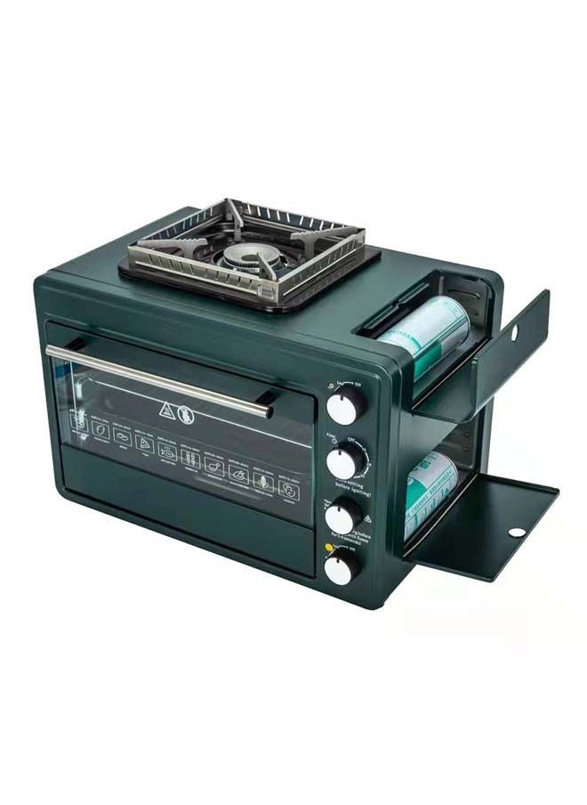 Cady One - Gas oven with camping stove, 25 liters, suitable for home and outdoor use for trips and camping - Image 1