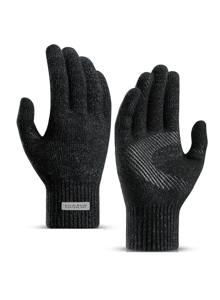 Golovejoy Men's Non-slip Fashion Casual Business Gloves 